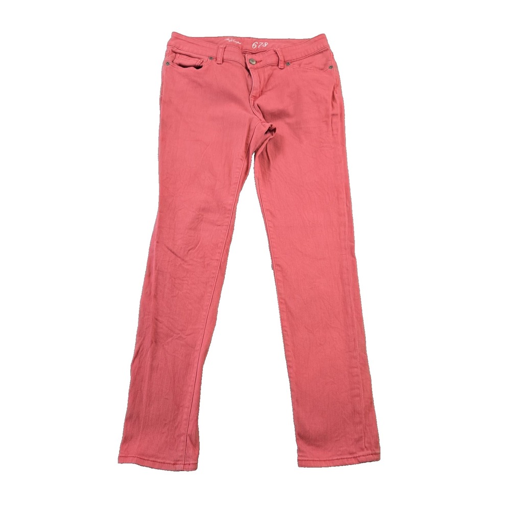 The Limited 678 Skinny Women's Denim Jeans Low Rise Stretch 30" X 28" SZ 6 Short